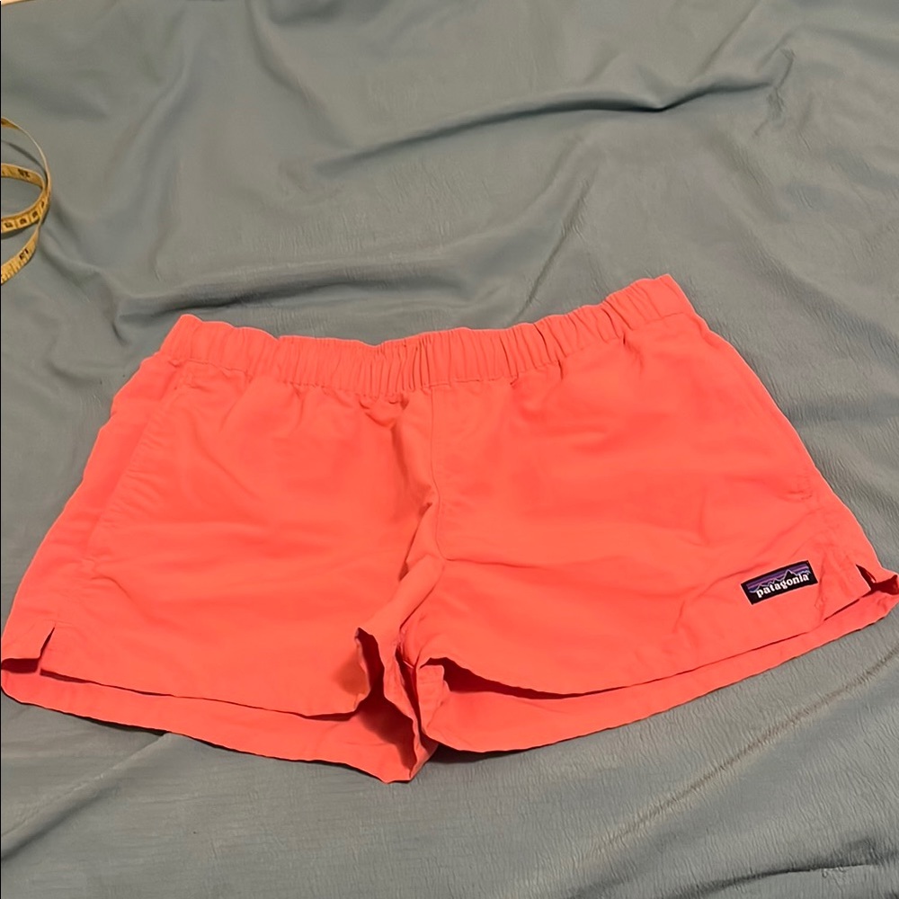 Patagonia 2” inseam baggies. Size small.